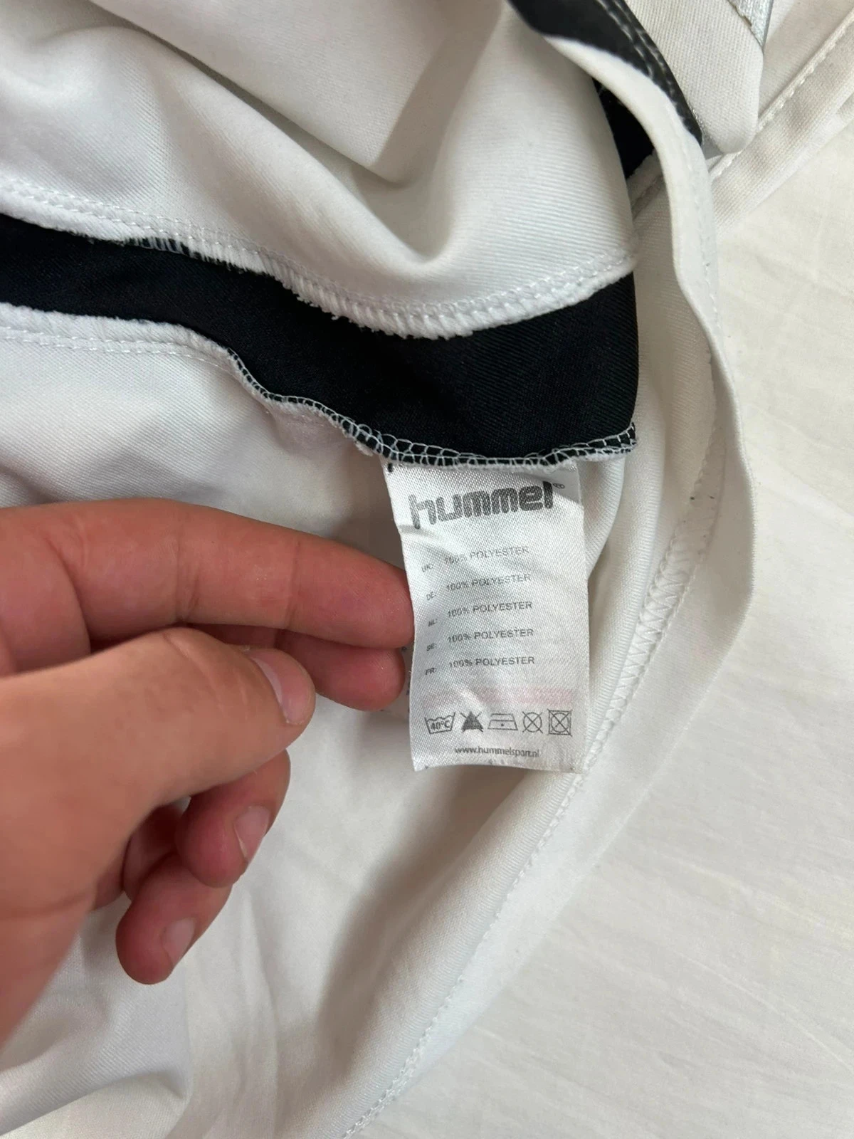 White Hummel jersey t-shirt – photo 10